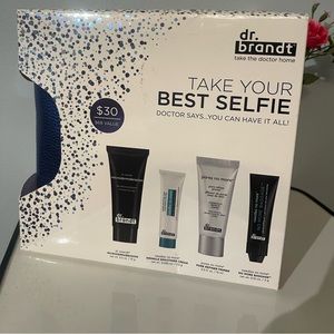 Dr Brandt TAKE YOUR BEST SELFIE 4Pc Set .